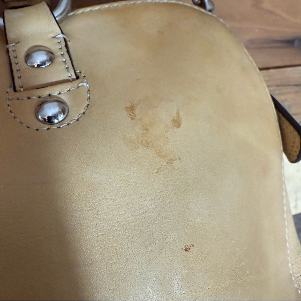 Coach Chelsea Tan Leather Purse Handbag F14017 - Picture 8 of 15